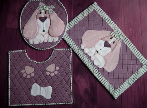 Kit Tapete Divertido Aplicação Patchwork